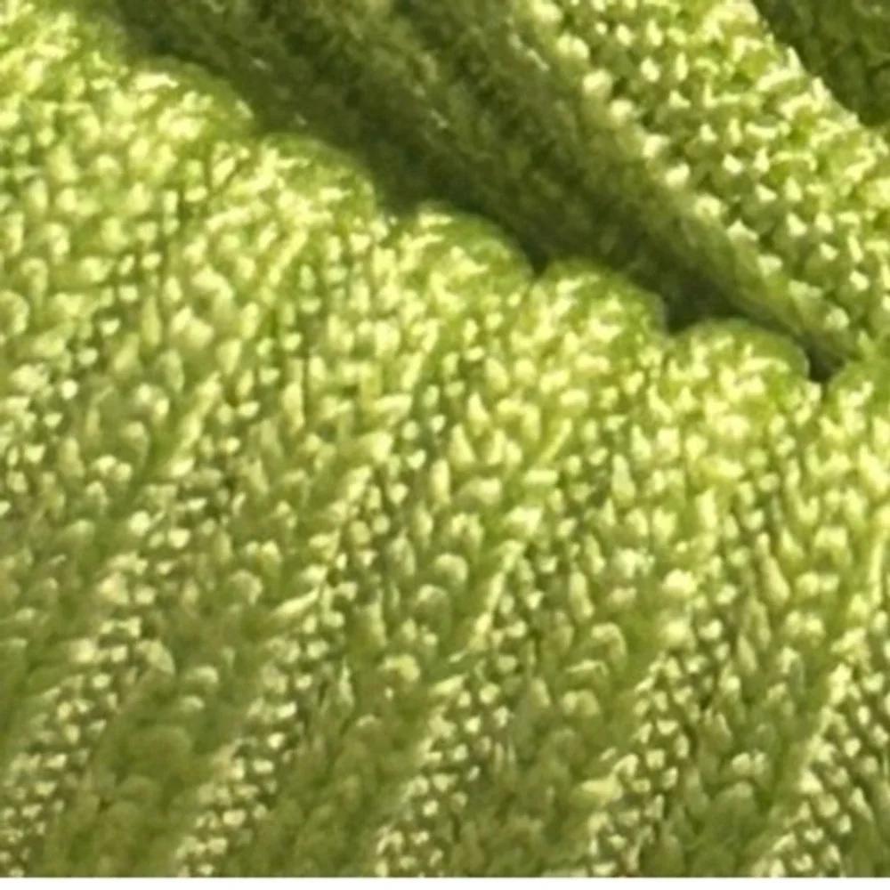 Zaful Lime Green Ribbed Underwire Bikini Set Y2K High Cut‎ Two Piece Swimsuit M